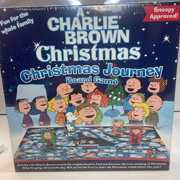 Aquarius Other - LAST DAY! A Charlie Brown Christmas Christmas Journey Board Game PRICE FIRM